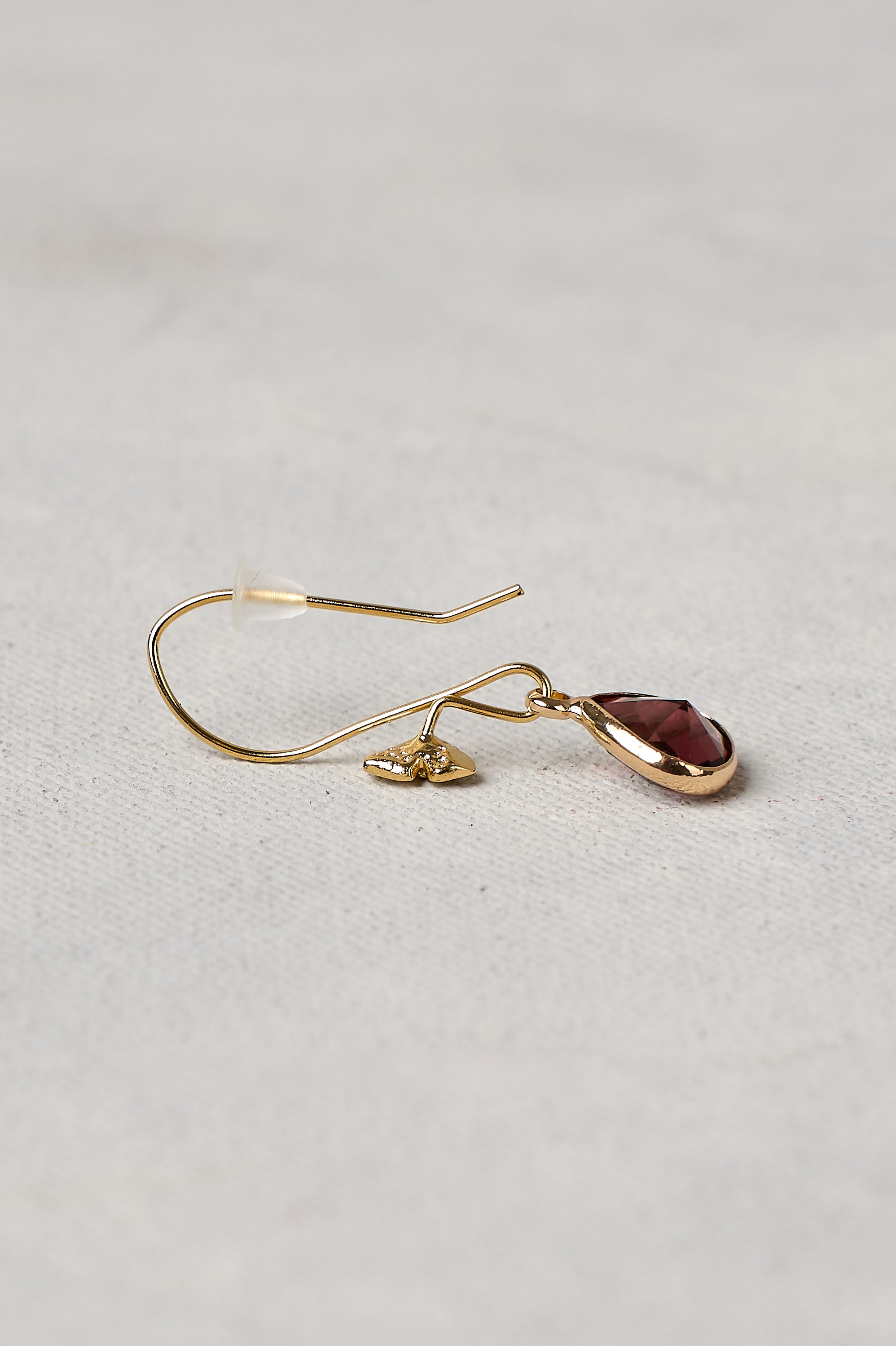Bloom Drop Earrings - Elegant Plum Floral Dangle Earrings for Women | Perfect for Weddings, Parties & Special Occasions