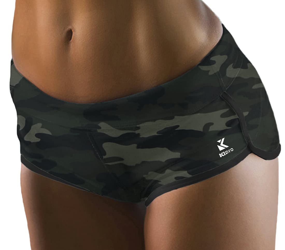 Kipro Women's Active Shorts - High Waisted Yoga Shorts for Running, Gym Workout & Fitness - Breathable Athletic Shorts for Women's Sports & Yoga Pants