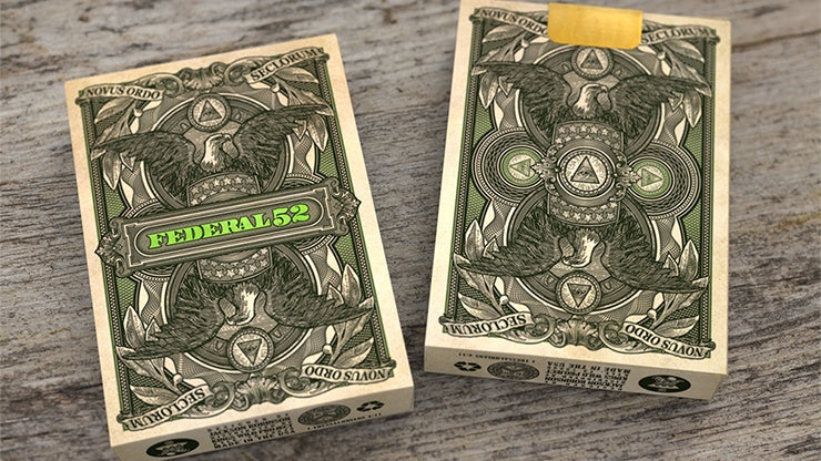 Federal 52 Second Edition Playing Cards - Premium Poker Deck for Magic Tricks, Cardistry & Collectors | Perfect for Game Nights, Poker Tournaments & Professional Performances