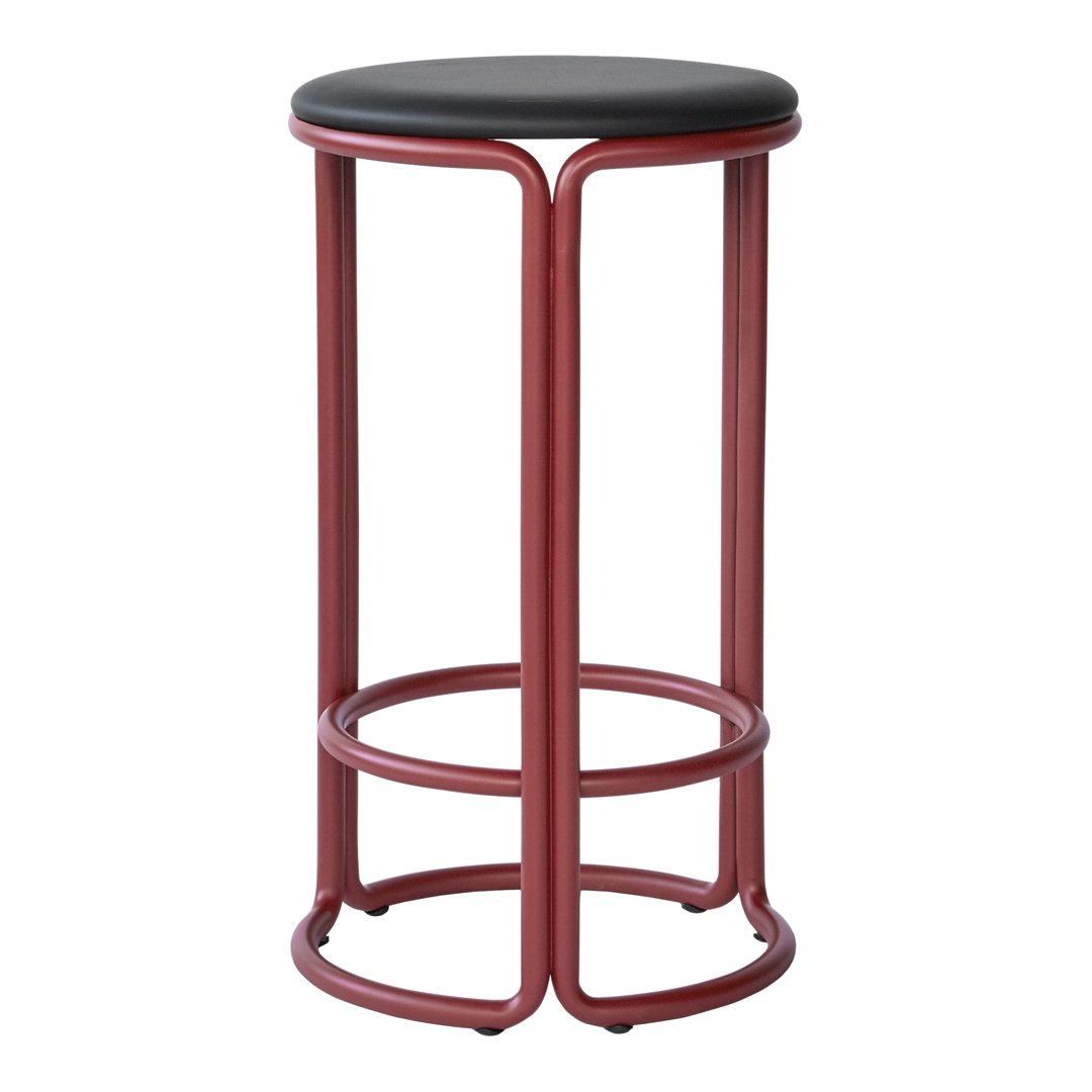 Premium Upholstered Hardie Bar Stool - Modern Counter Height Dining Stool with Padded Seat - Perfect for Kitchen Islands, Breakfast Bars & Home Bars