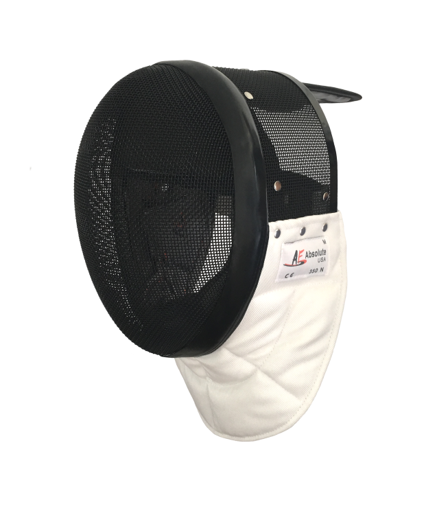 AF Epee Mask 350N Fencing Mask with Removable Padding - Protective Gear for Olympic Fencing, Training & Competition