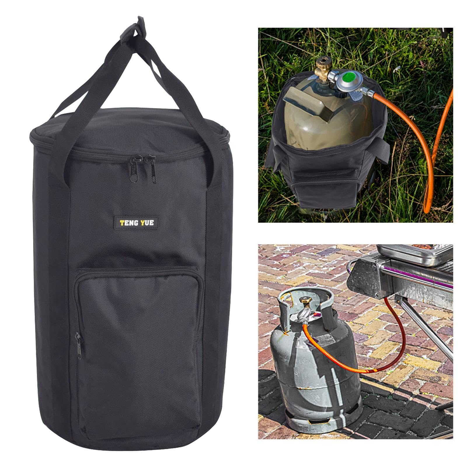Gralara Portable Outdoor Gas Cylinder Bag for Picnics, Camping & BBQ - Durable Propane Tank Holder for Grilling, Tailgating & Backyard Parties