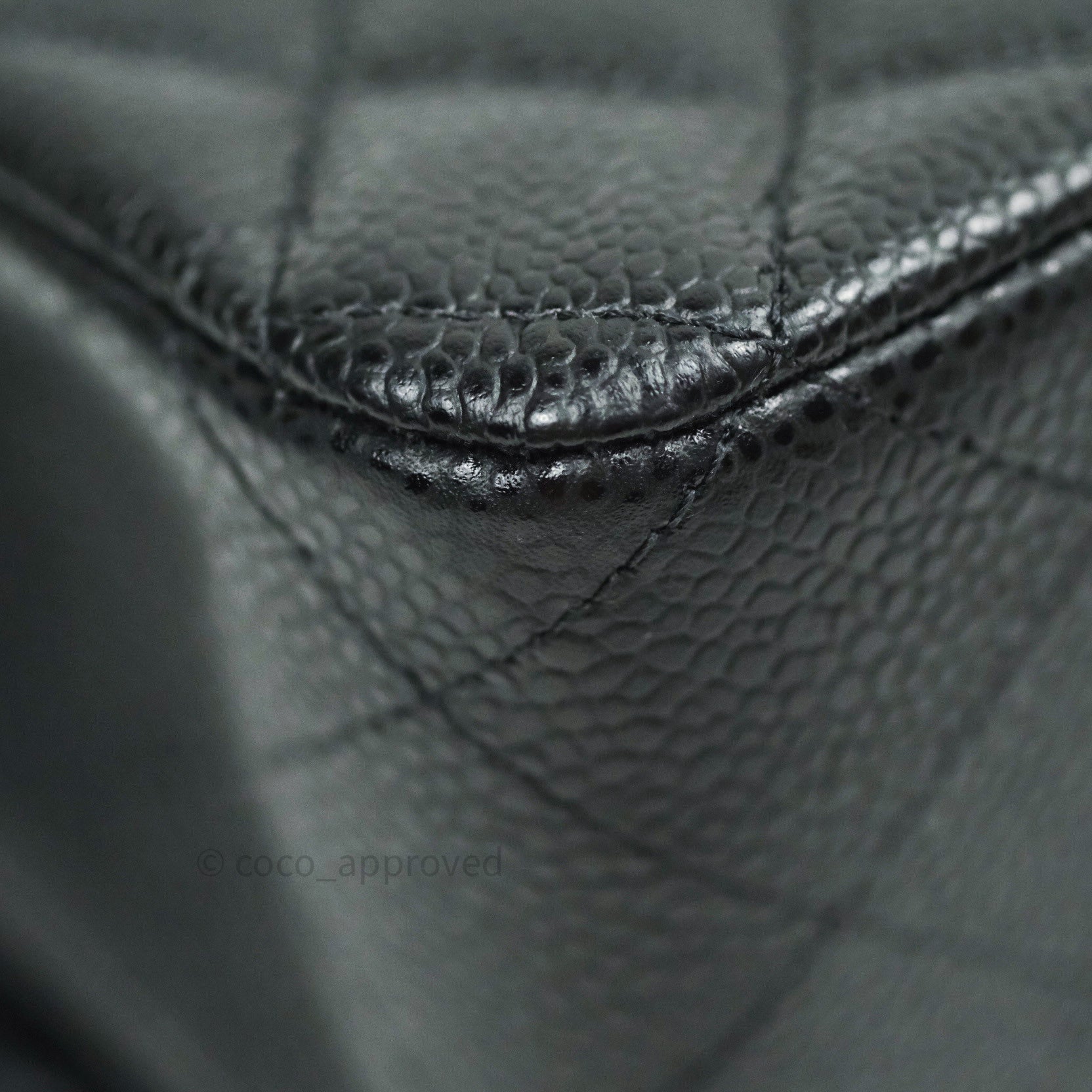 Chanel Classic M/L Medium Double Flap Bag Black Caviar Silver Hardware - Luxury Designer Handbag for Women, Perfect for Work, Evening Events & Special Occasions