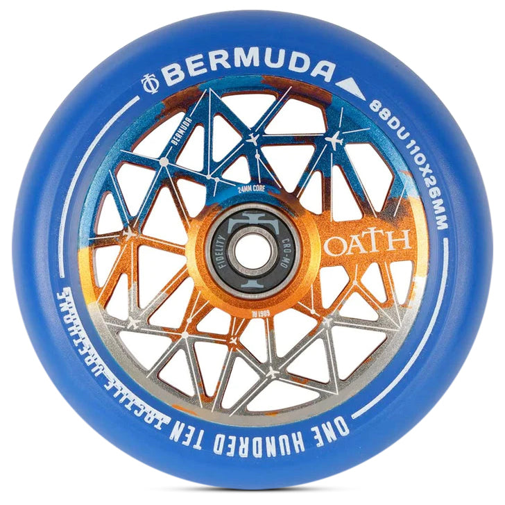 Oath Bermuda 110mm Skateboard Wheels - High Performance for Street and Park Skating