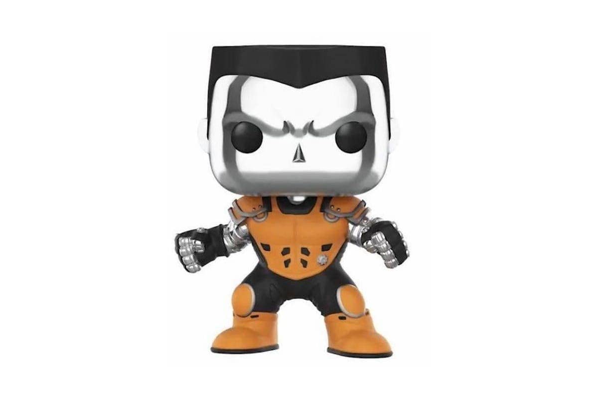 Funko POP! X-Men Colossus #411 Chrome Vinyl Figure - L.A. Comic Con Exclusive Collectible - Perfect for Marvel Fans, Comic Book Displays & Gift Giving