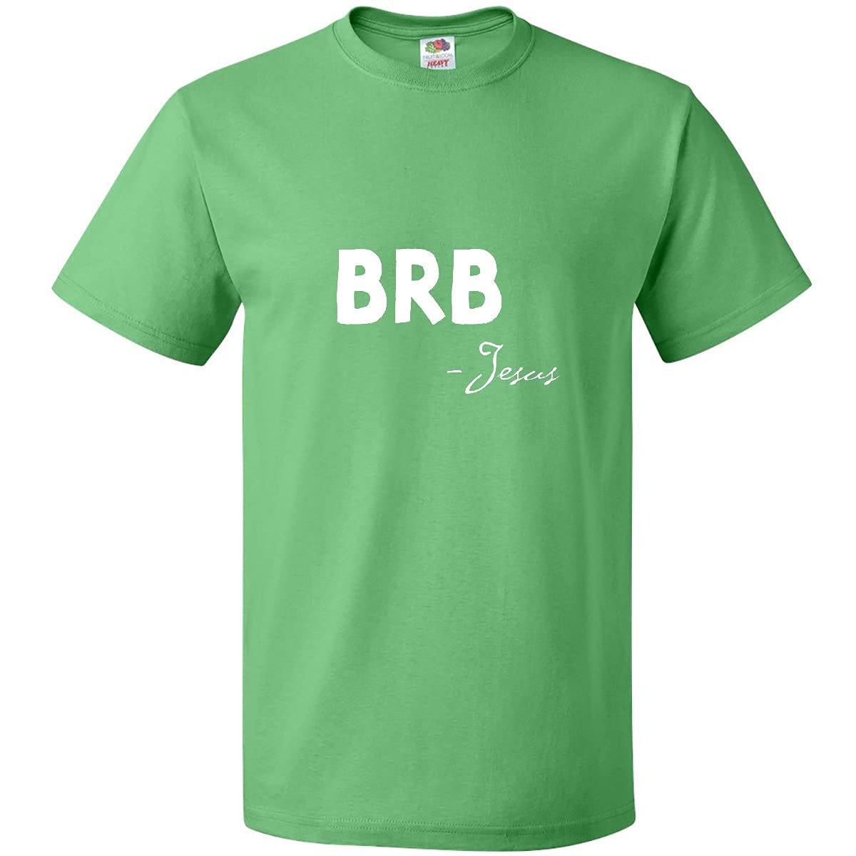 Easter BRB Jesus Funny Christian T-Shirt for Adults - Religious Humor Apparel for Church, Bible Study & Easter Celebrations