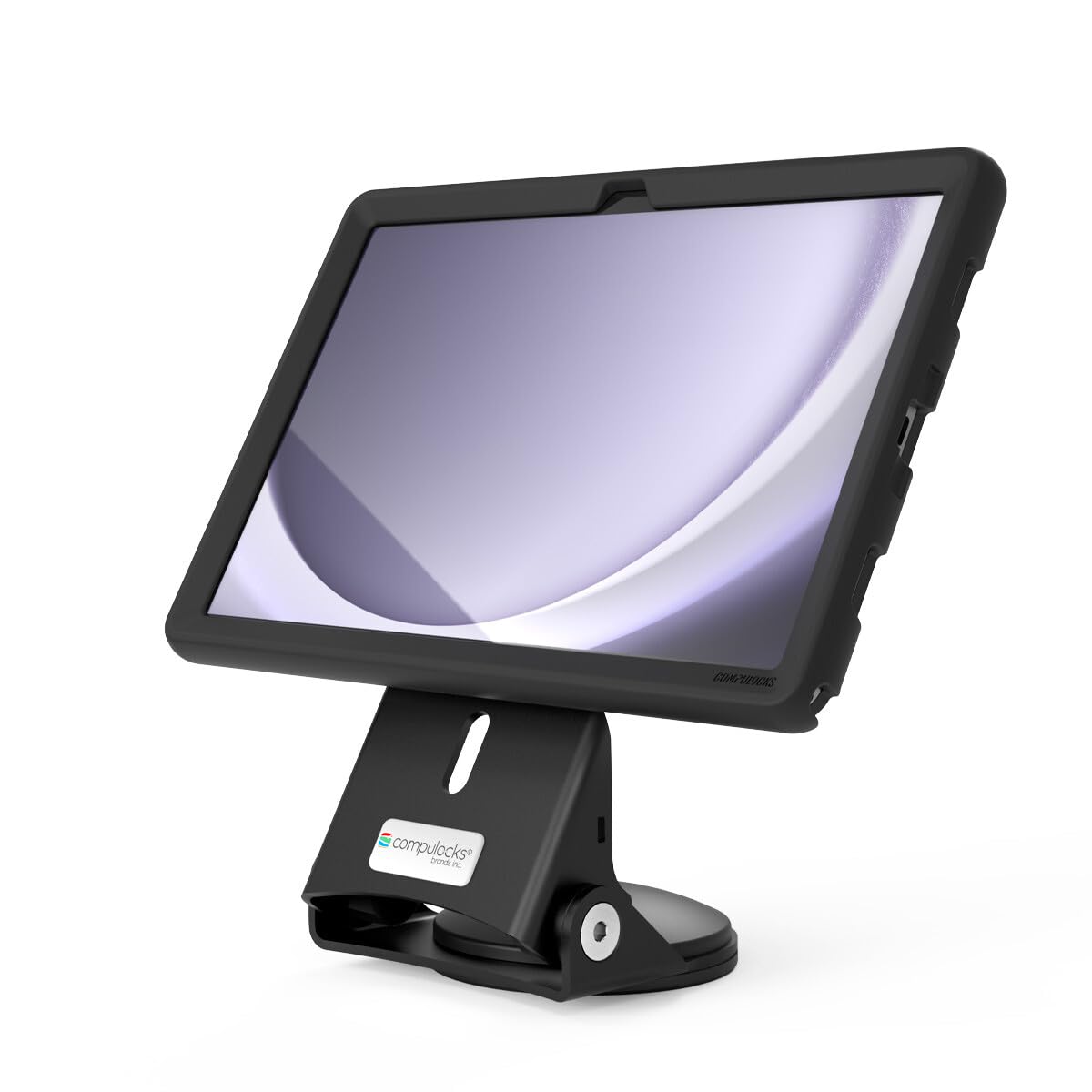 Compulocks Maclocks 189BGRPLCK Universal Secure Tablet Stand & Hand Grip - Black | Durable Mount Holder for iPad, Samsung Tablets | Perfect for Home, Office & Travel Use