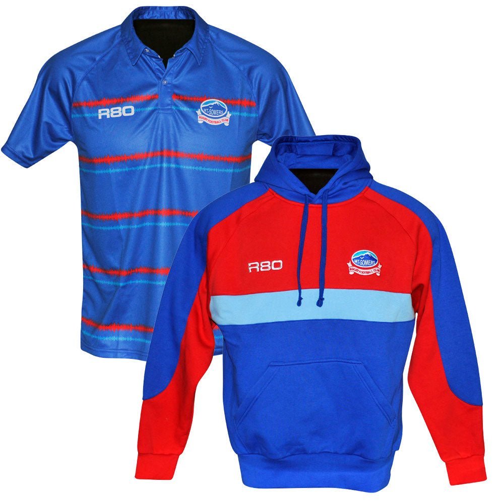 R80 Sports Hoodie and Polo Team Set - Premium Athletic Wear for Men & Women - Perfect for Training, Gym, and Team Sports