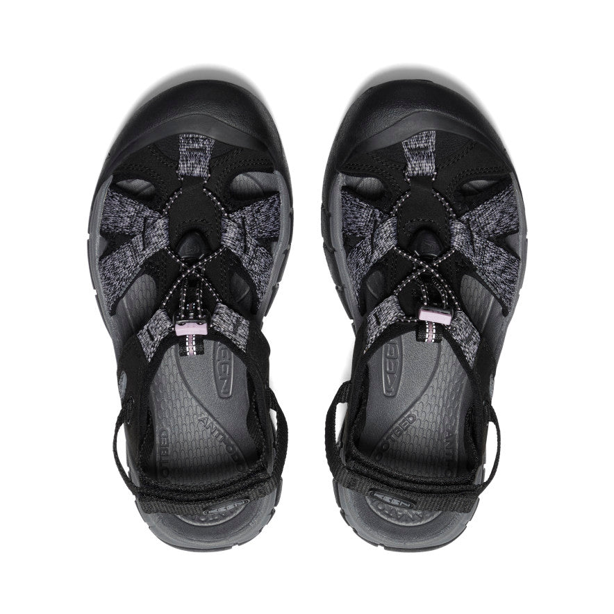 Women's Ravine H2 Sandal - Comfortable Outdoor Hiking Sandals for Women, Black/Dawn Pink | Perfect for Hiking, Camping & Summer Adventures
