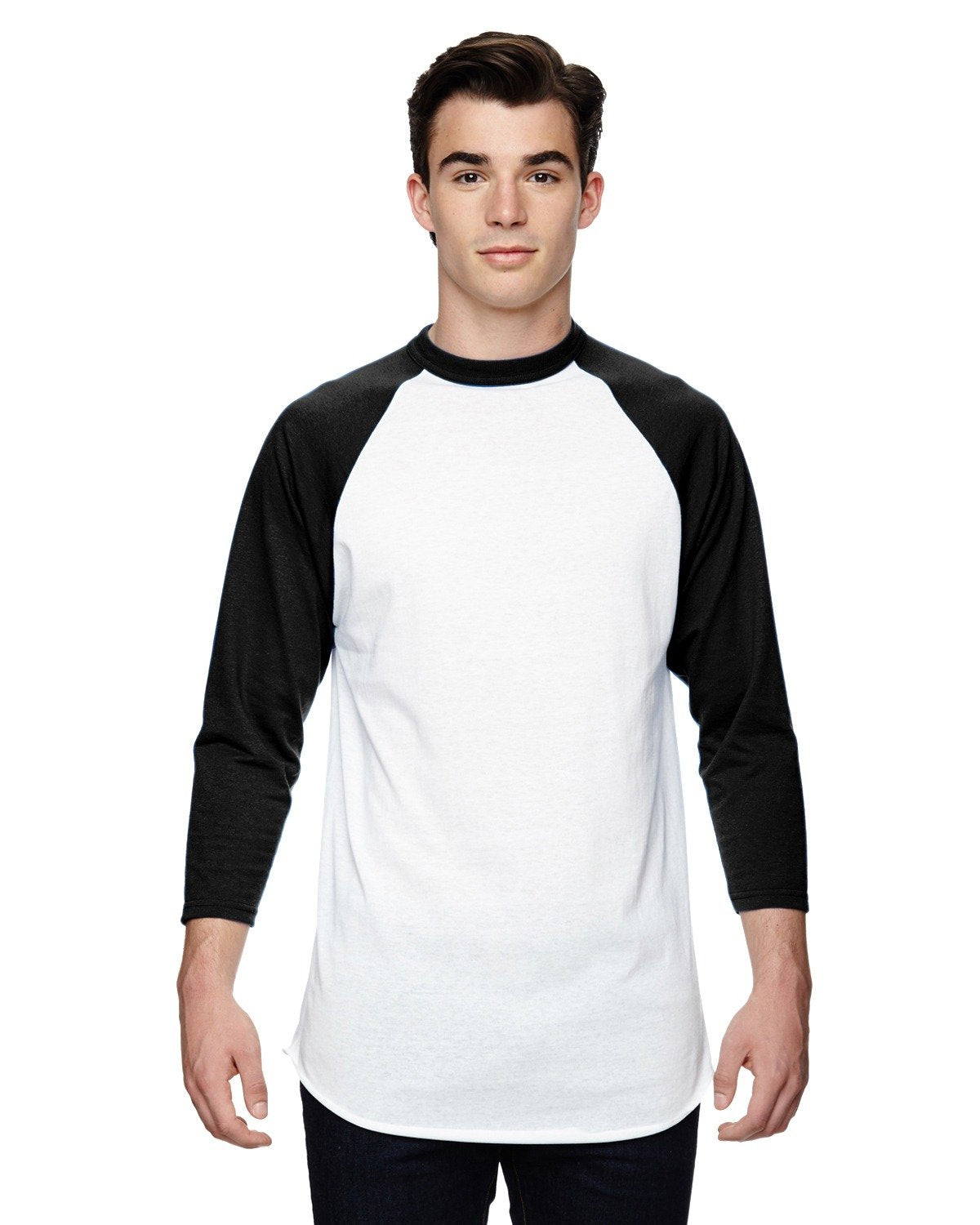 Augusta Sportswear AG4420 Adult 3/4 Sleeve Baseball Jersey - Comfortable & Durable Team Uniform for Baseball, Softball & Sports Fans - Perfect for Games, Practice & Fan Gear