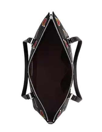 Coach Gallery Tote Bag with Heart Bolt Print - Stylish Leather Handbag for Women | Perfect for Work, Travel & Everyday Use