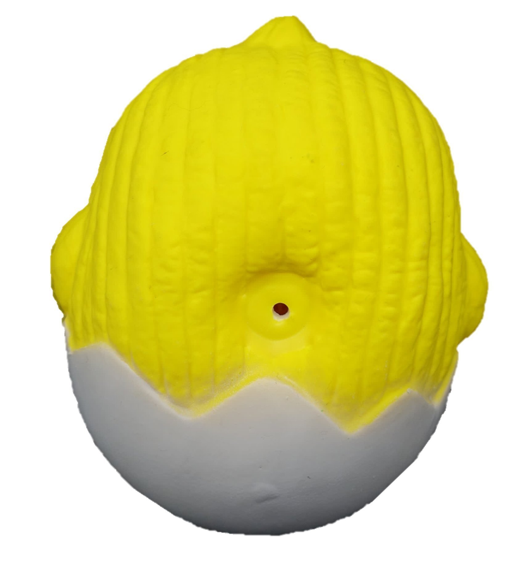 Durable Latex & Rubber Duckling Tumbler Dog Toy - Chew-Resistant Puppy Chew Toy for Aggressive Chewers - Perfect for Indoor Play, Teething Relief & Interactive Fetch Games