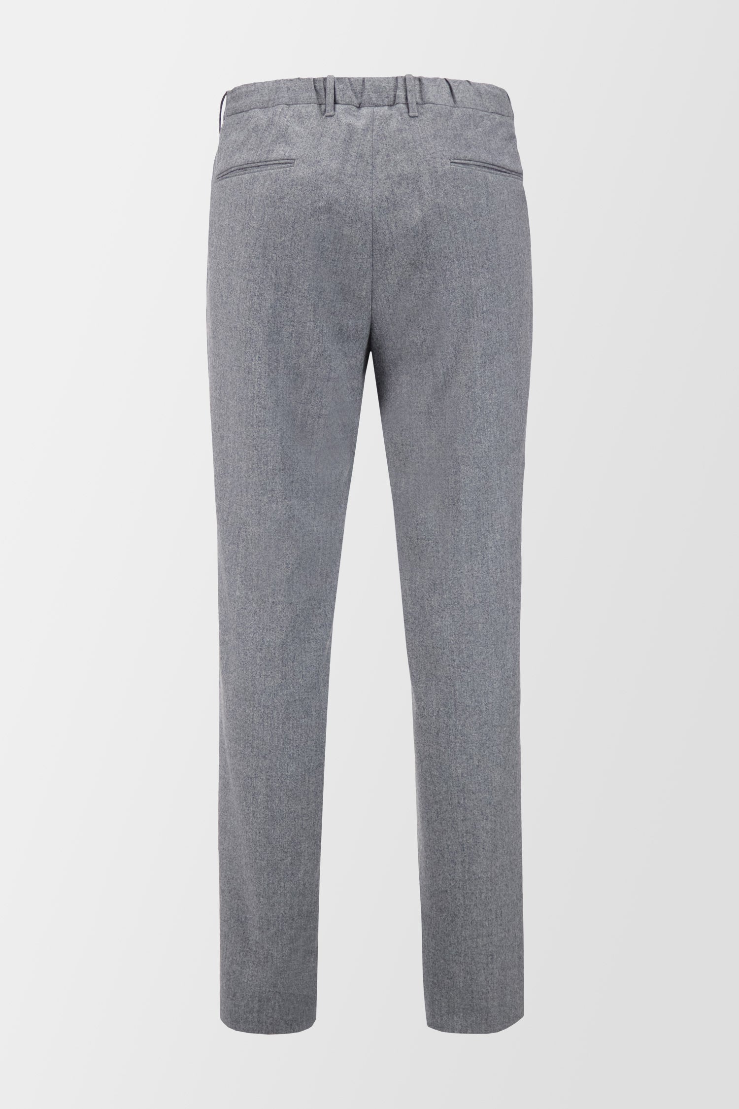 Incotex Grey Woven Trousers for Men - Premium Comfort Dress Pants for Business & Office Wear - Slim Fit Professional Work Pants