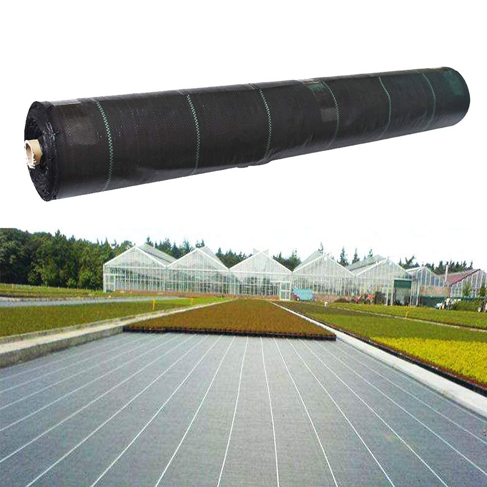 Heavy Duty 3FT x 100FT Garden Weed Barrier Landscape Fabric - Premium Polypropylene Woven Ground Cover for Flower Beds, Driveways & Outdoor Projects | Durable Weed Control Mat for Gardening & Landscaping