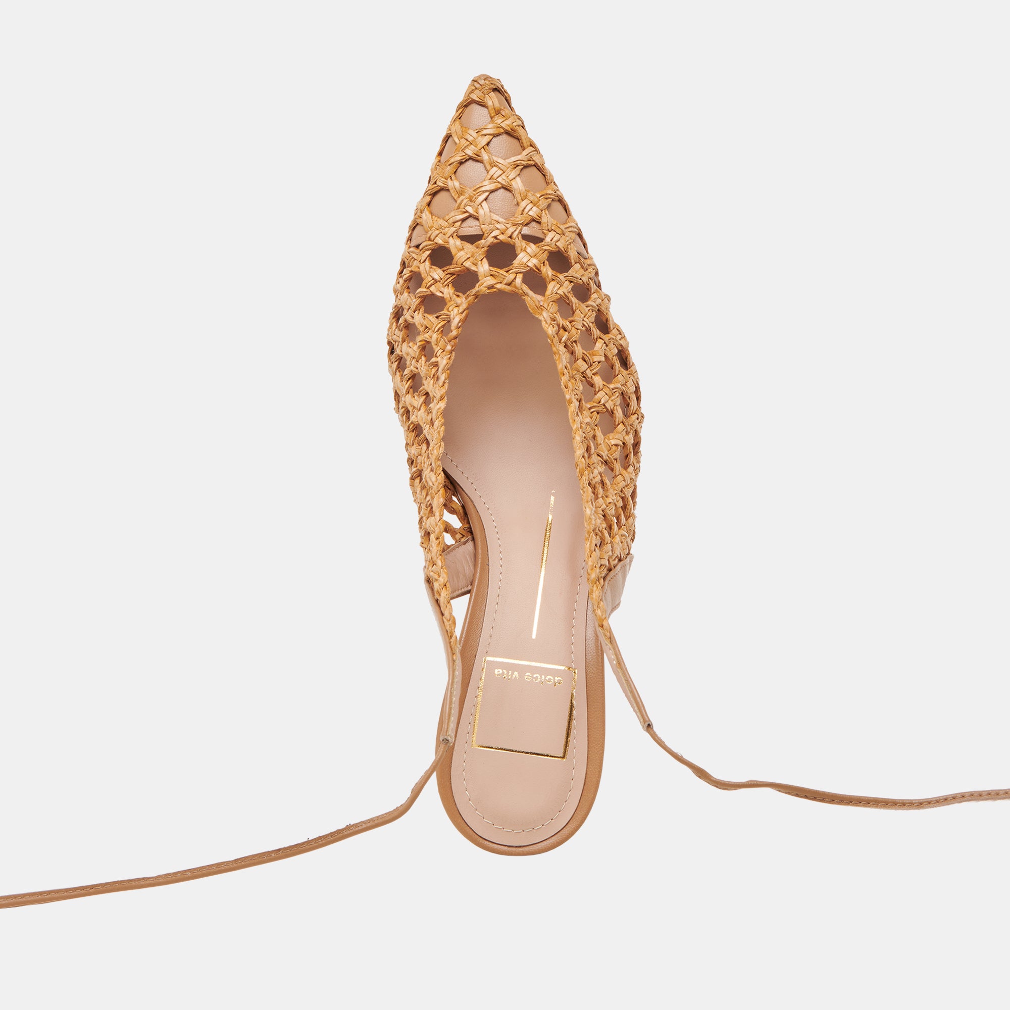 GESICA Women's Natural Woven High Heels - Comfortable Dress Sandals for Weddings, Parties & Evening Events