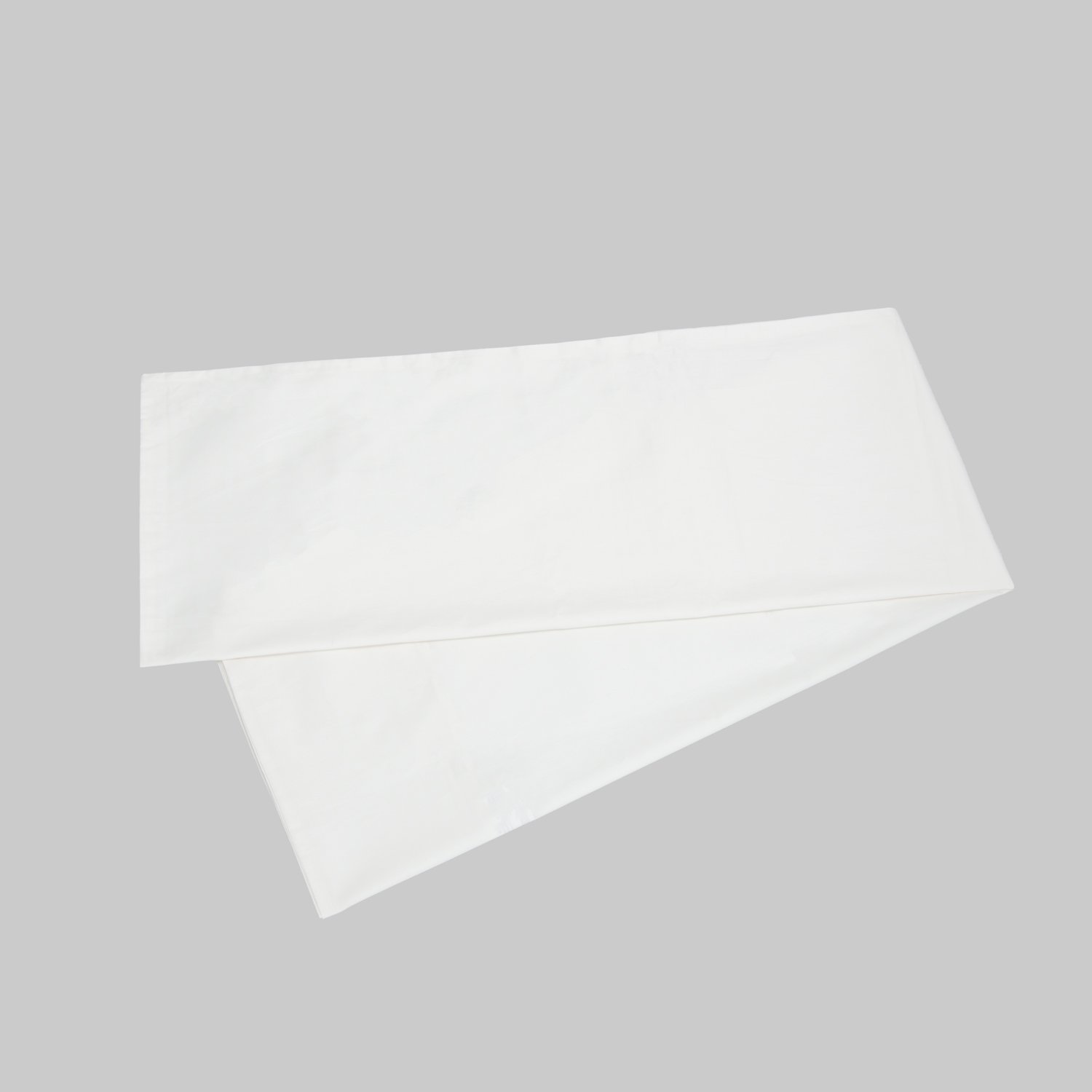 YAROO 21x60 Body Pillow Cover - 100% Cotton 400 Thread Count Envelope Closure Pillowcase for Adults (White) - Perfect for Sleeping, Lounging & Pregnancy Support
