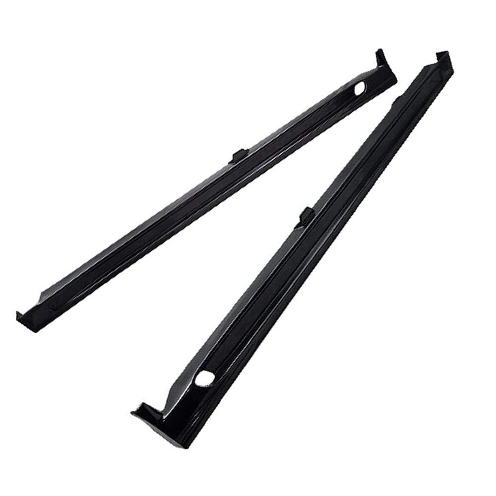 FREEMOTOR802 Side Skirts for 1998-2002 Honda Accord Sedan - J Style Unpainted Black PU Rocker Panels | Car Body Kit Upgrade for Enhanced Style & Protection