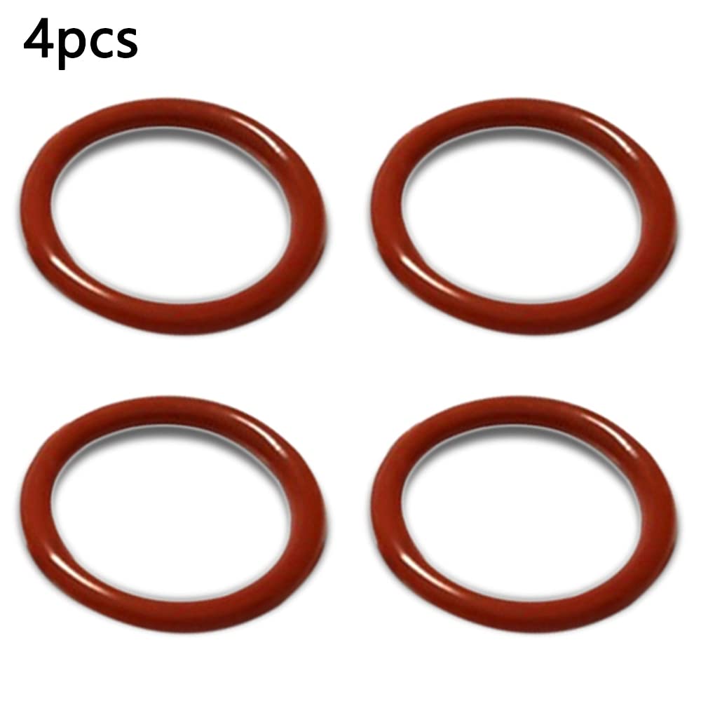 4-Pack Side Brush O-Ring Drive Belt Replacement for Neato Botvac D75 D80 D85 D3 D5 D6 D7 - Compatible with Robot Vacuum Cleaners for Home Cleaning