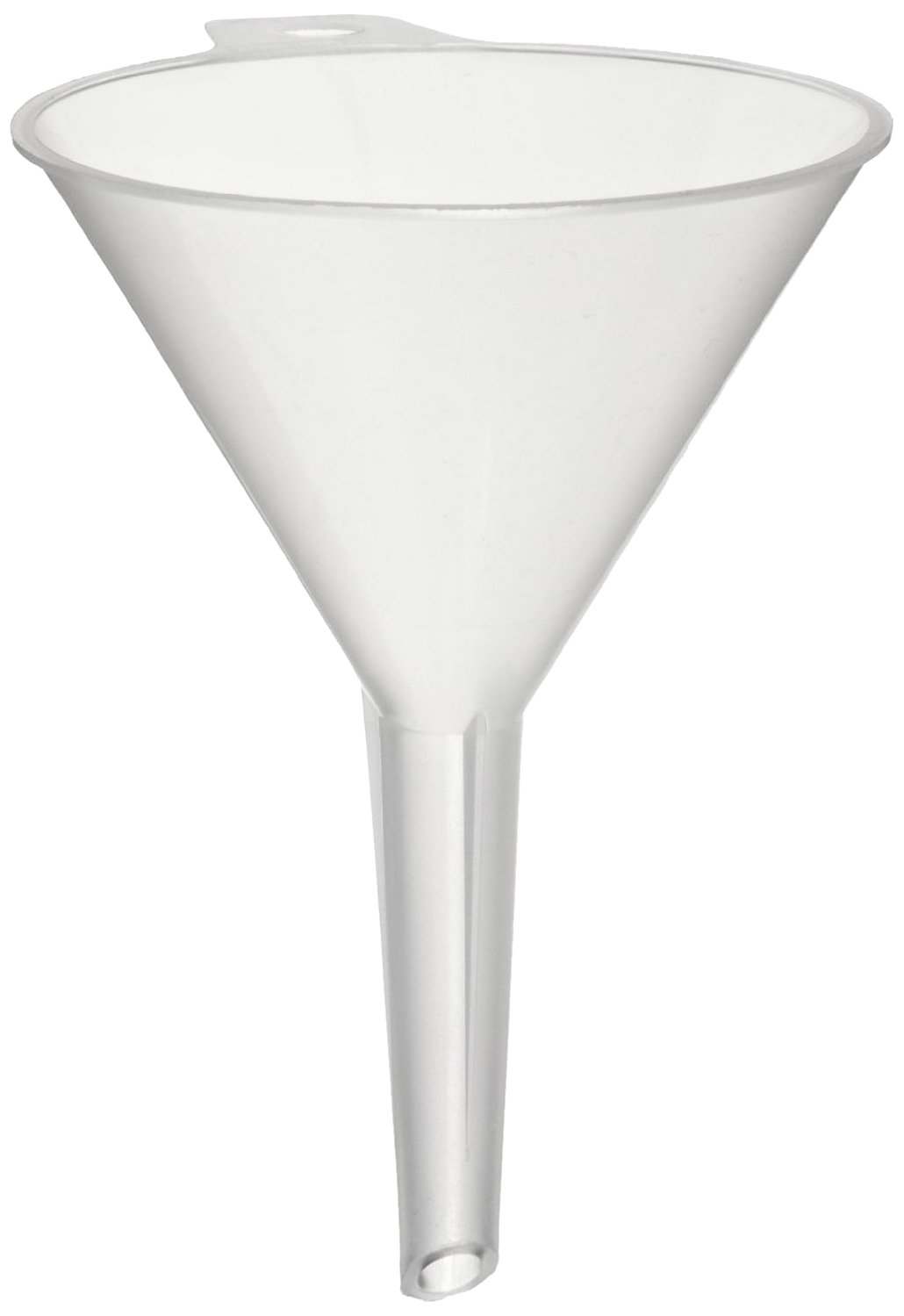 40mm x 65mm Plastic PP Funnel with Volume Markings - Pack of 24 - Ideal for Kitchen, Lab & DIY Projects