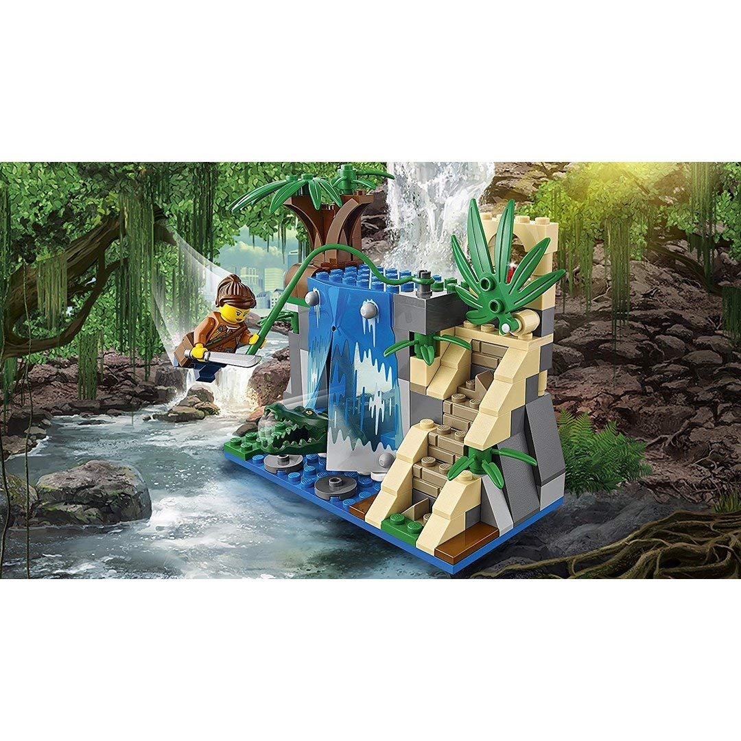LEGO City Jungle Explorers Jungle Mobile Lab 60160 Building Kit (426 Pieces) - STEM Educational Toy for Kids, Creative Play & Jungle Adventure Scenes