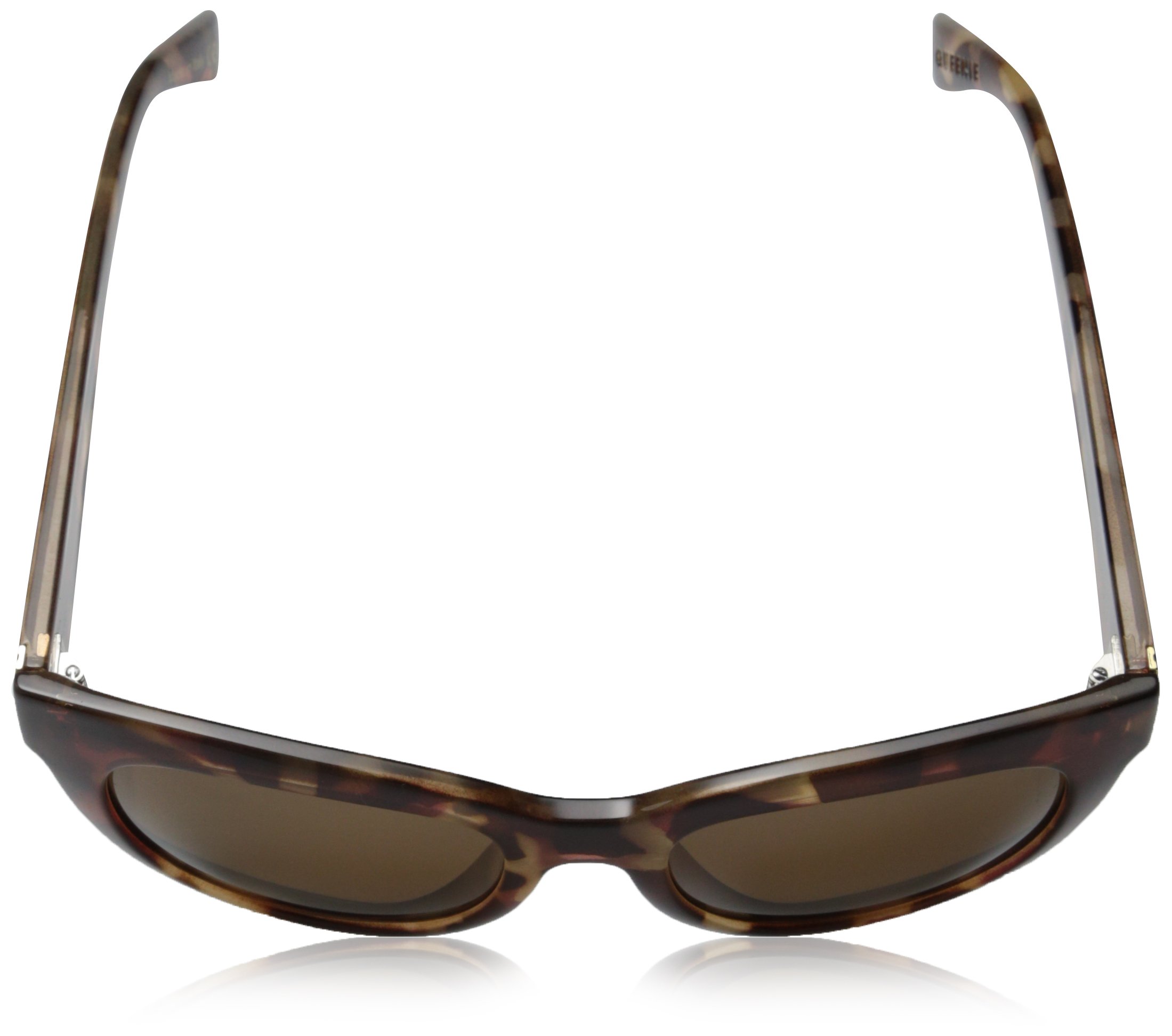 VonZipper Women's Queenie Cat Eye Sunglasses UV Protection - Stylish Retro Oversized Frames for Driving, Beach & Outdoor Fashion