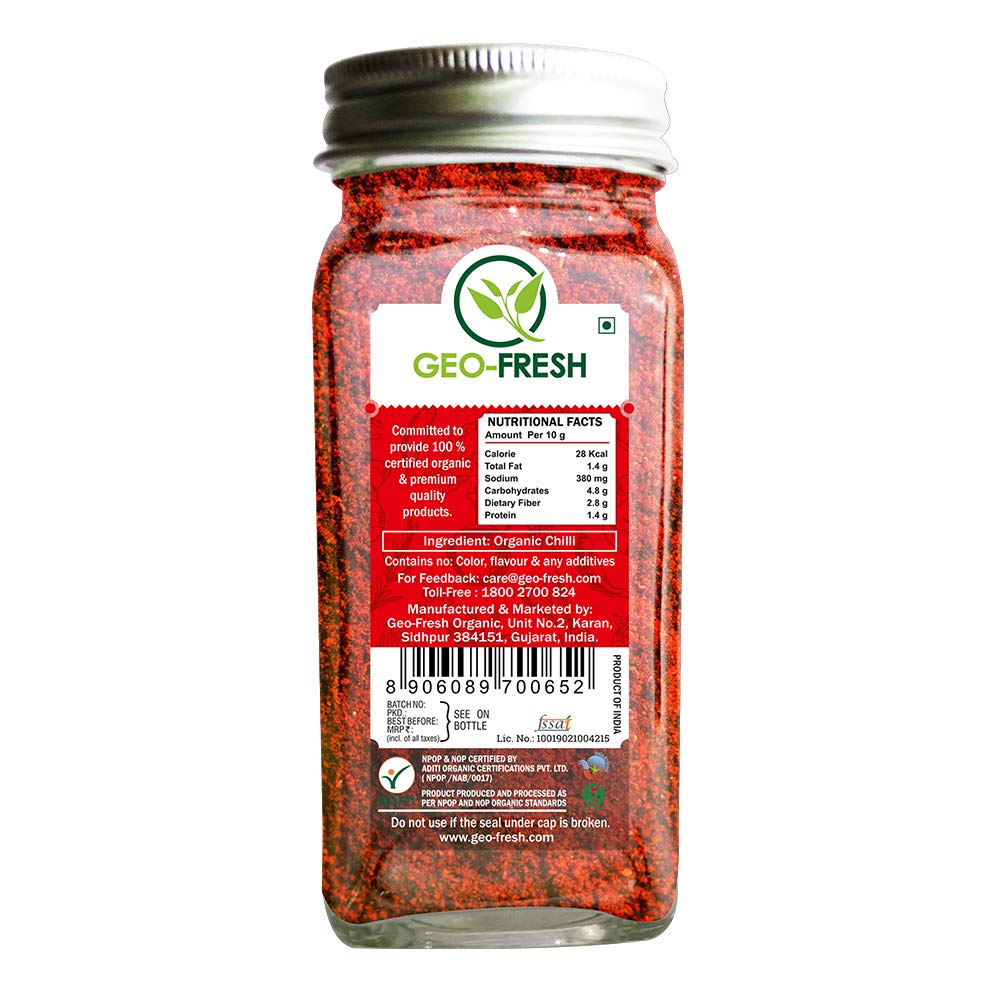 USDA Certified Organic Cayenne Powder & Cumin Whole Spice Combo (50g Each) - Perfect for Cooking, Seasoning & Healthy Recipes