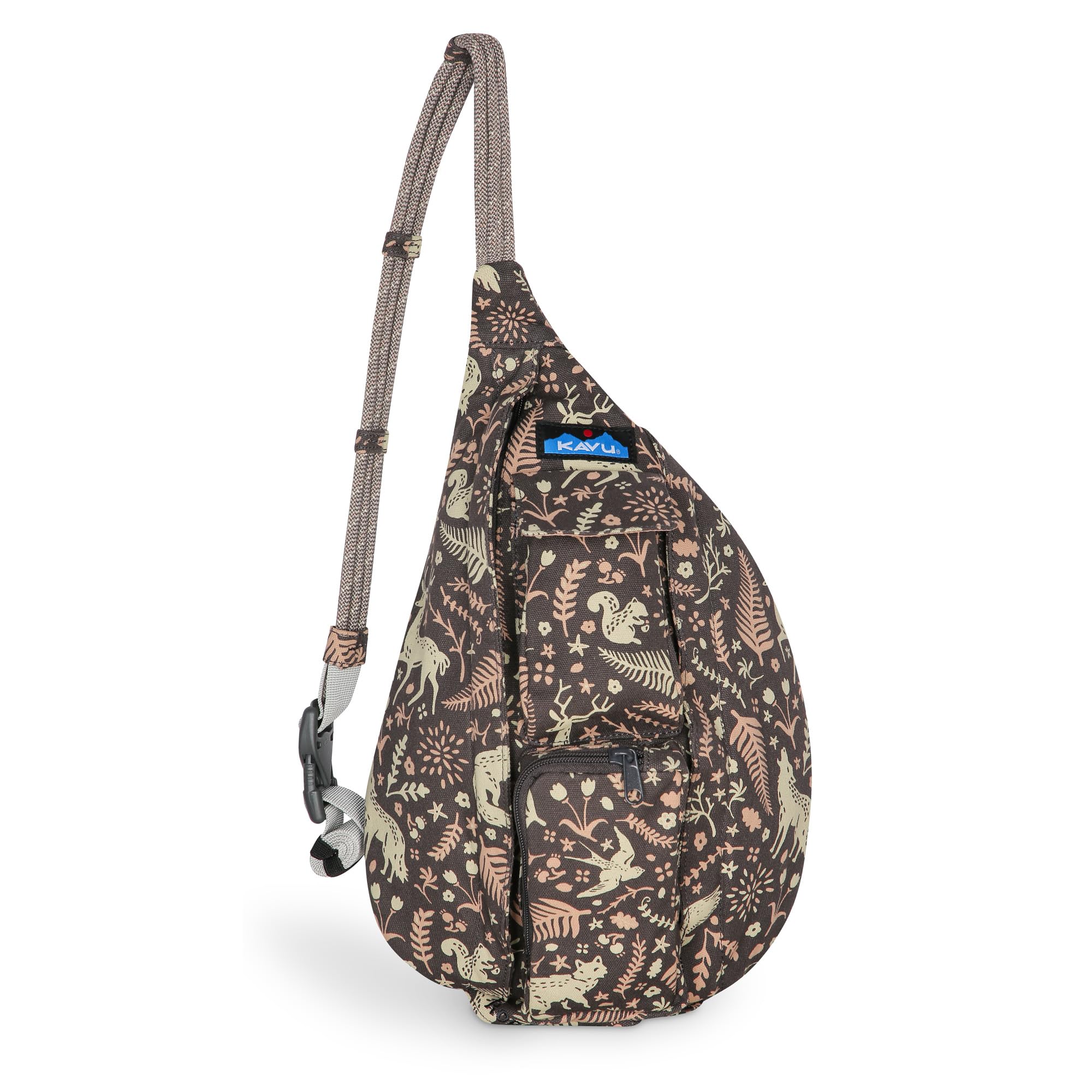 KAVU Mini Rope Bag - Lightweight Cotton Crossbody Sling Purse for Women - Perfect for Hiking, Travel, and Everyday Use