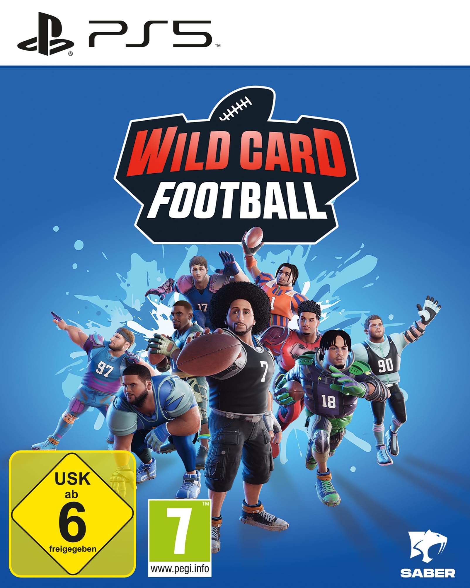 Wild Card Football for PS5 - NFL Arcade-Style Game with Unique Power-Ups | Perfect for Game Nights & Football Fans