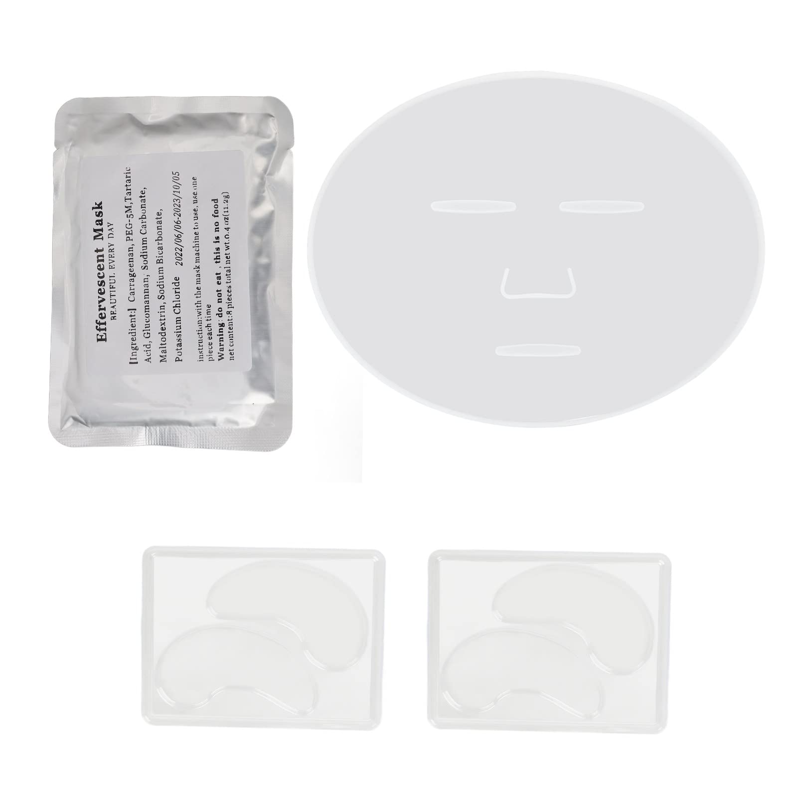 DIY Silicone Eye Pad Patch Maker Mold - Reusable Face Mask Tool Kit for Home & Salon | Perfect for Spa, Beauty Treatments & At-Home Skincare