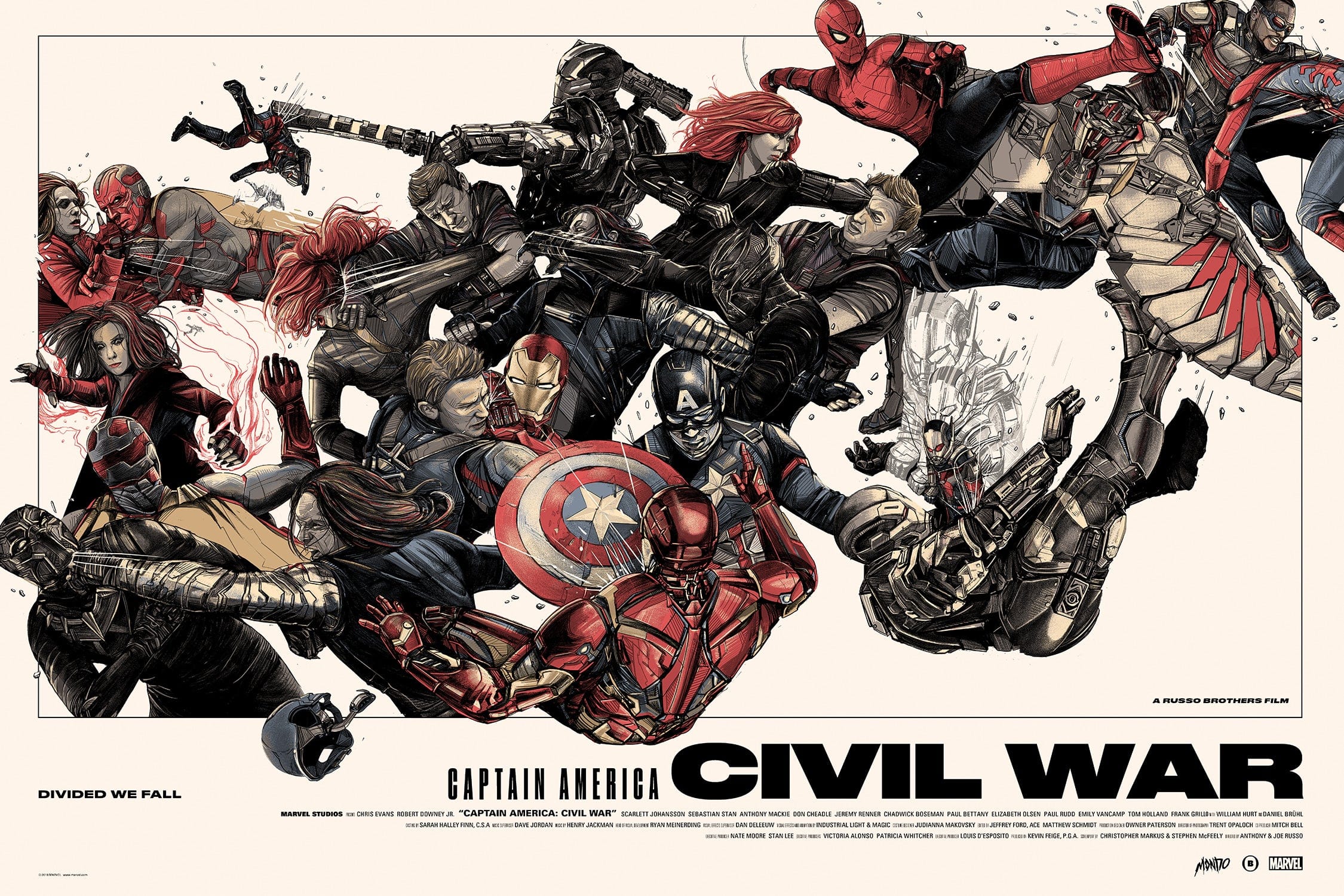 Captain America: Civil War - Marvel Superhero Movie DVD & Blu-ray | Action-Packed Avengers Film for Home Entertainment & Movie Nights