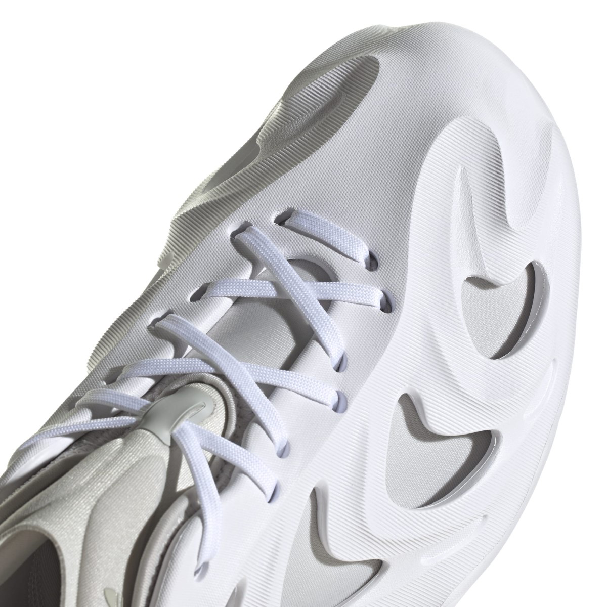 adiFOM Q Sneakers - Cloud White & Grey | Comfortable Running Shoes for Men & Women | Perfect for Gym, Jogging & Casual Wear
