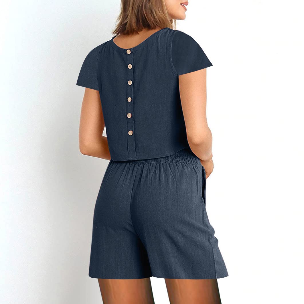 Stylish Matching 2-Piece Outfits for Women - Couples Vacation Sets & Comfy Lounge Shorts | Perfect for Mexico Getaways, Date Nights & Relaxing at Home