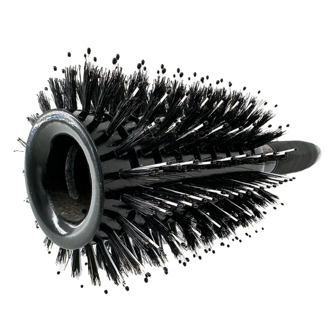 Phillips Brush 3.5 Monster Vent Round Brush with Poly Tip - Mixed Boar & Ionic Nylon Bristles (LUXE MV3P) for Professional Hair Styling & Blowouts
