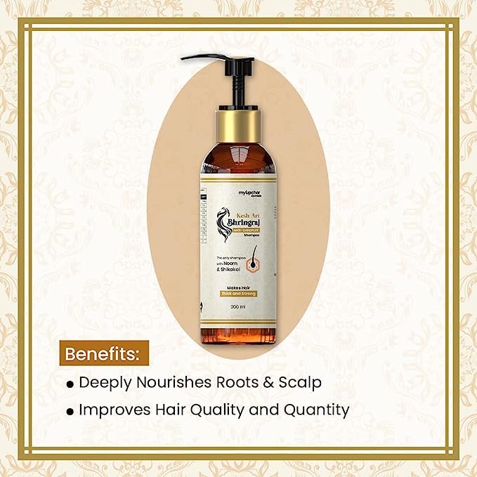 MyUpchar Ayurveda Hair Care Set for Strong & Healthy Hair – Natural Hair Growth Kit with Herbal Shampoo, Conditioner & Oil | Perfect for Daily Hair Care, Scalp Treatment & Frizz Control