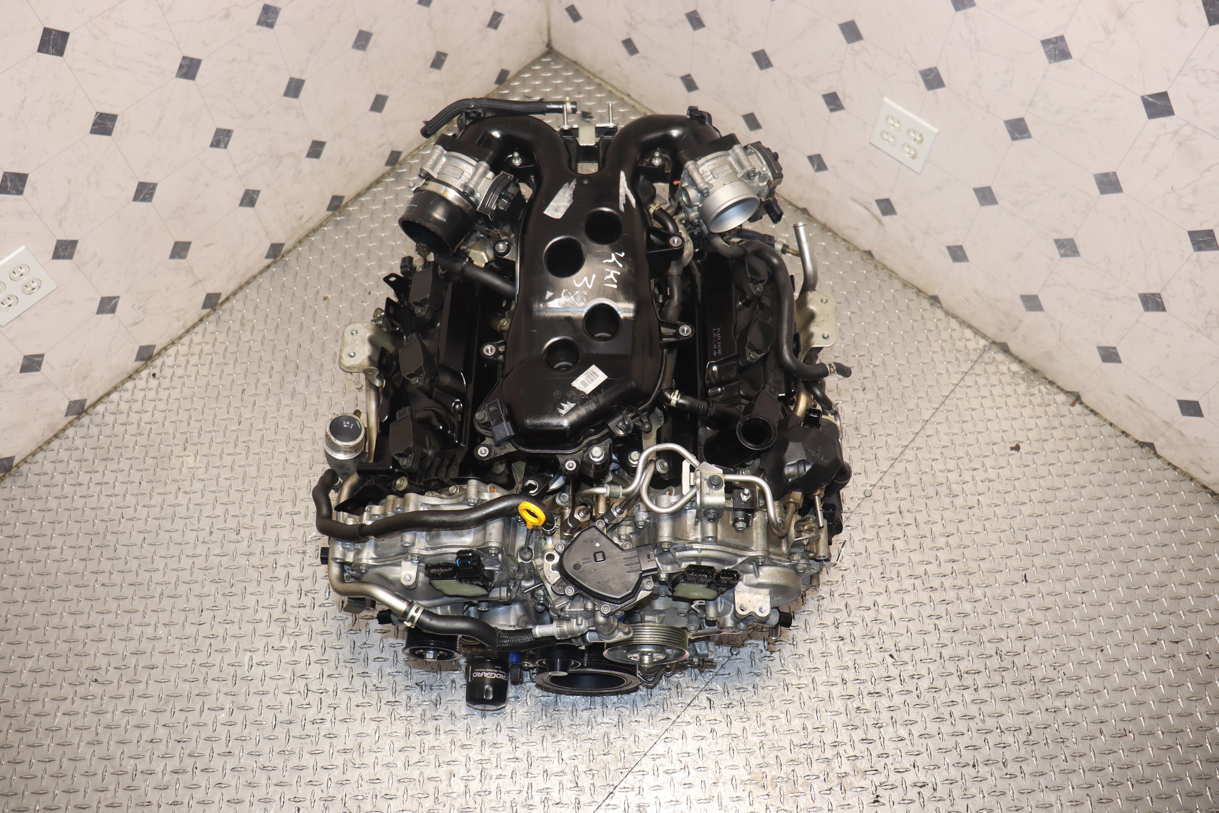 JDM VR30DDTT 3.0L Twin Turbo Engine for 2017-2021 Infiniti Q50 Q60 RWD | 300HP Performance Motor | Perfect for Engine Replacement & Performance Upgrades