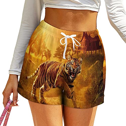 Cubirmin Women's Casual Comfy Pants - Loose Lightweight Lounge Pants with Elastic Waist & Drawstring - Perfect for Yoga, Sleepwear, and Home Relaxation