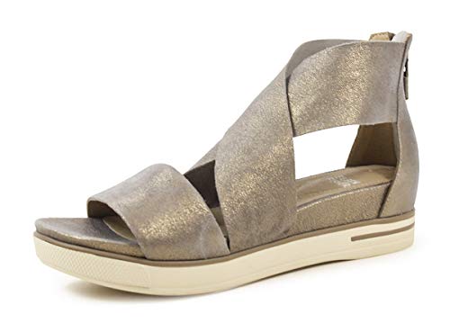 Platinum Metallic Suede