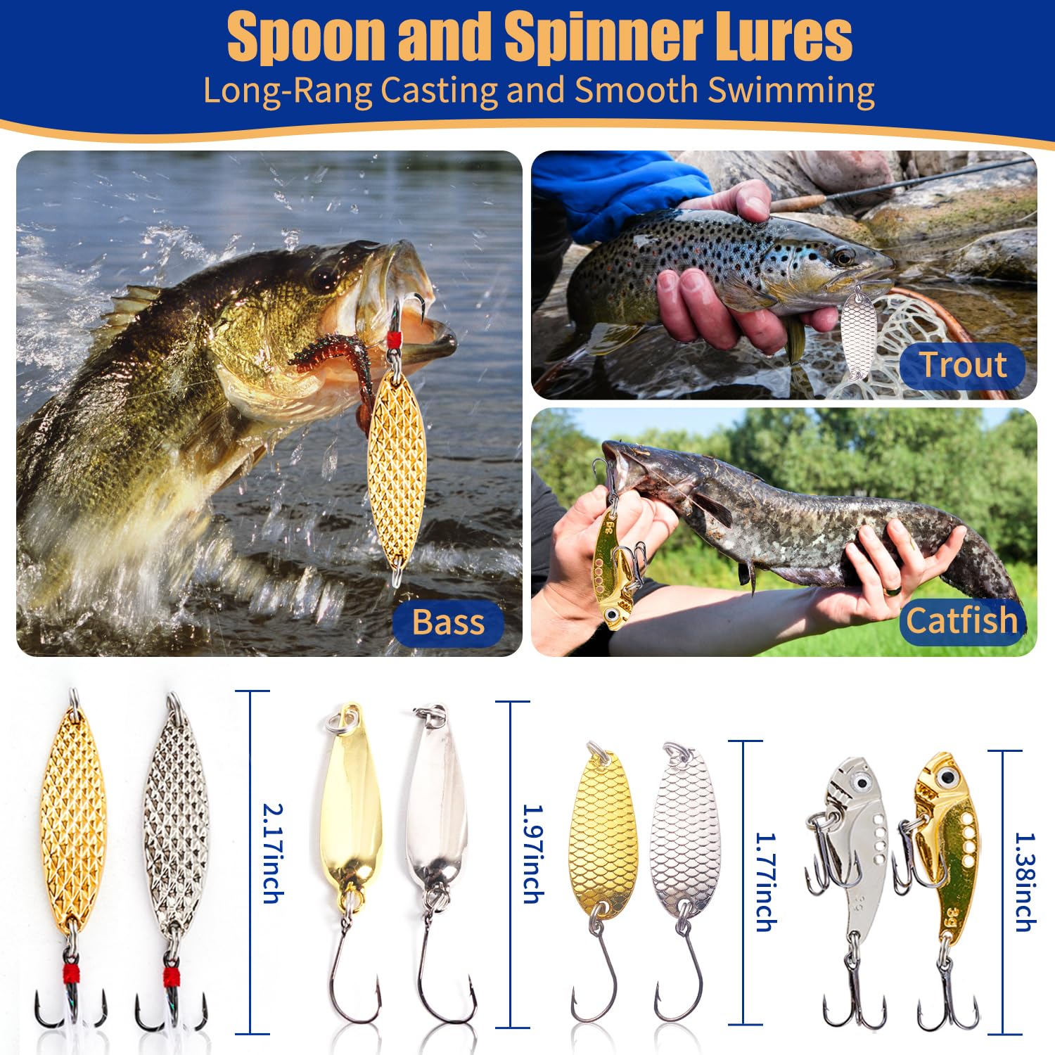 2023 Kederwa Fishing Advent Calendar for Men & Teens - 24-Day Countdown with Spoons, Minnows, Poppers, Crankbaits & VIB Lures | Perfect Christmas Gift for Dad, Grandpa, Brother & Boyfriend | Great for Holiday Countdowns, Fishing Enthusiasts & Outdoor Adventures