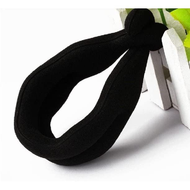 APSAMBR-1 Bun Clip Hair Donut Maker - Magic Twist & Tie Curler Sponge for DIY Hairstyles | Hair Styling Tool for Women & Girls (Black) | Perfect for Parties, Weddings & Everyday Hairstyling