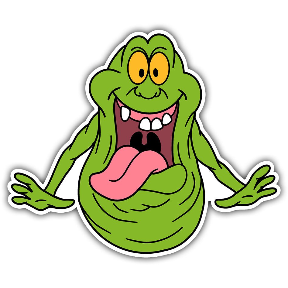 Ghostbusters Slimer Sticker - Fun & Durable Vinyl Decal for Laptops, Cars, Water Bottles & DIY Crafts