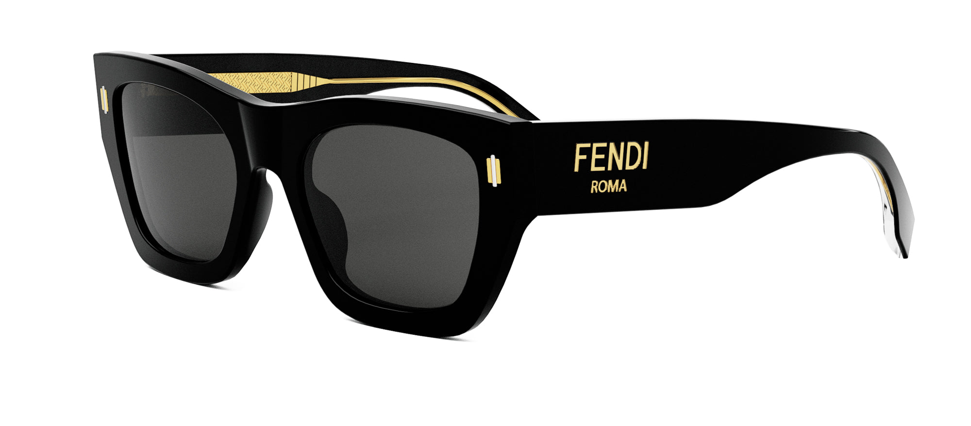 Fendi Roma FE40100I Sunglasses - Luxury Designer Shades for Women & Men - Perfect for Outdoor Activities, Travel & Fashion Accessories