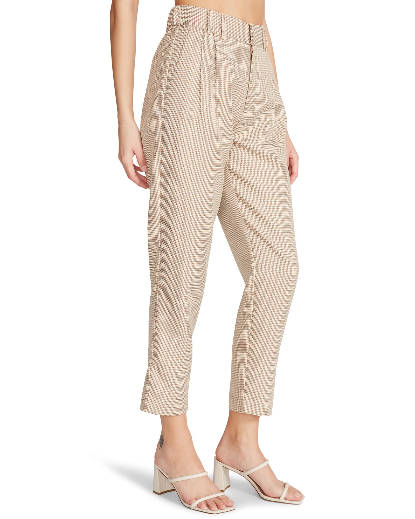 Steve Madden Women's Janey High Waist Flare Pants - Stylish Casual & Office Wear for Women | Perfect for Work, Date Night & Everyday Outfits