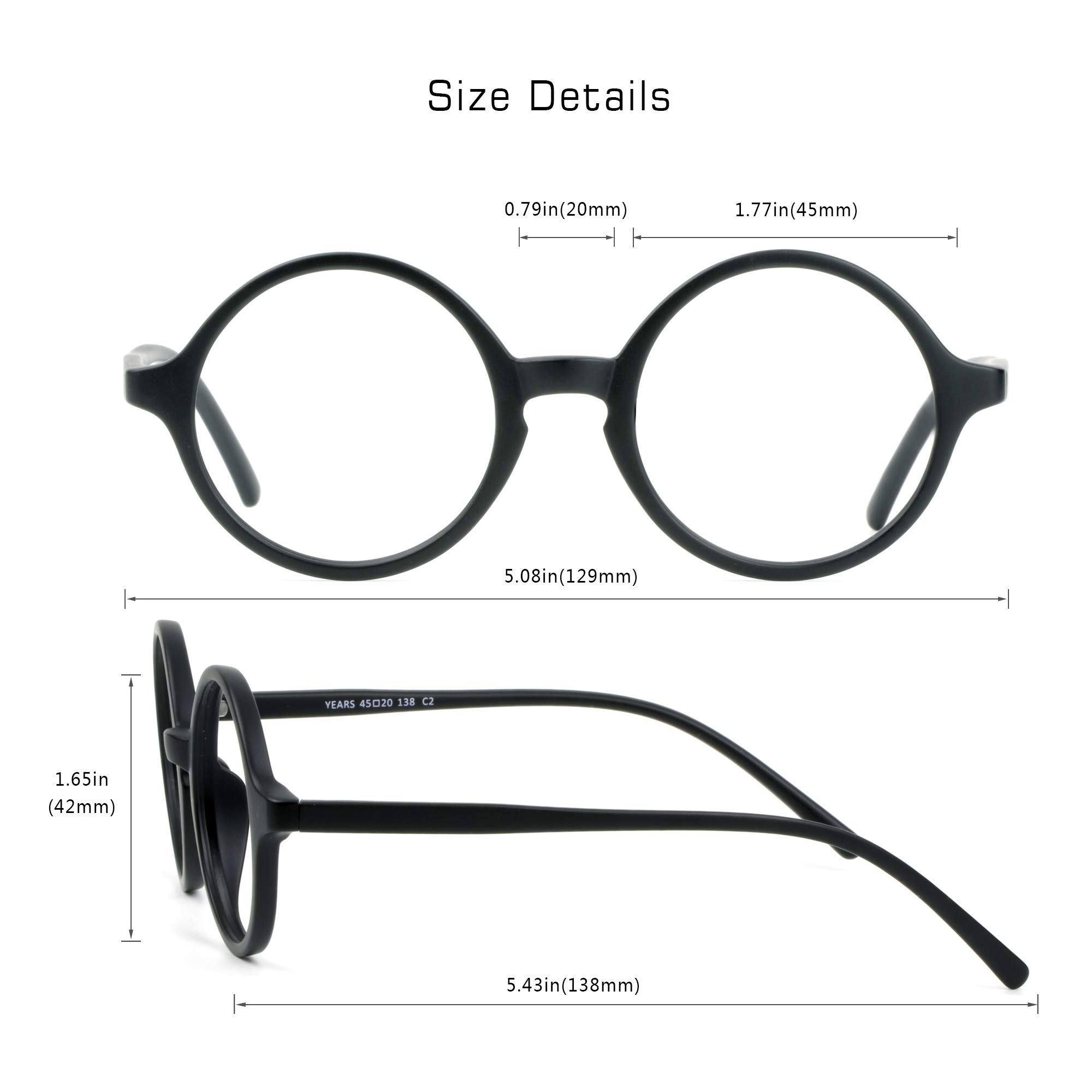 VisionGlobal Blue Light Blocking Glasses for Women & Men - Anti Eye Strain Computer Glasses with Stylish Oval Frame for Digital Screen Use - Perfect for Office Work, Gaming & Nighttime Reading