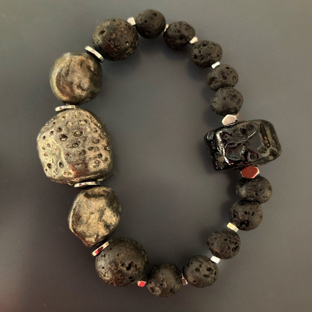 Vintage Tibetan Silver Bracelet for Women - Handmade Ethnic Boho Jewelry - Perfect for Festivals, Weddings & Boho Fashion