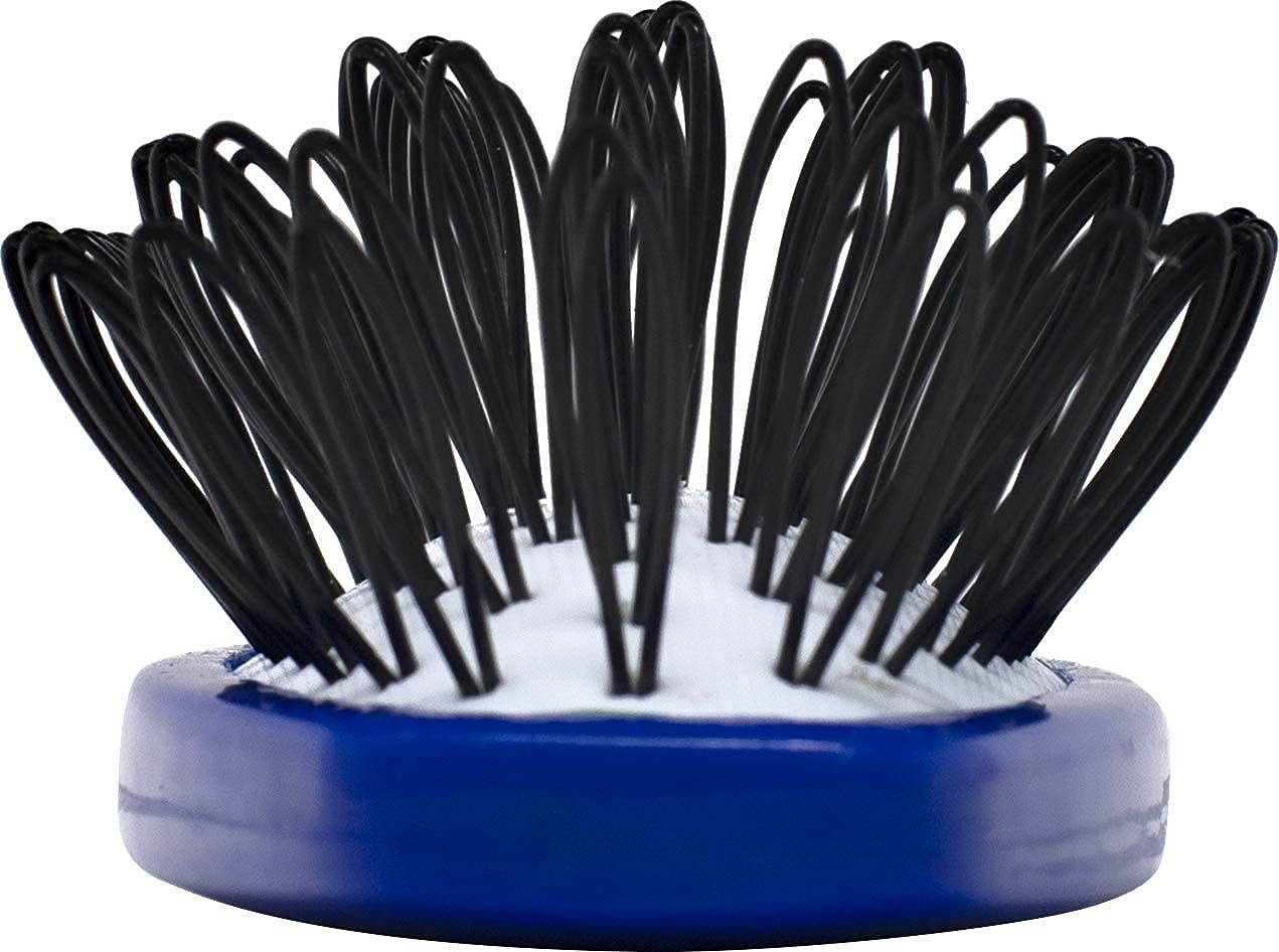 Spornette Small Super Looper Wig Brush Set with Hair Brush Cleaner - Detangling & Styling Brush for Synthetic & Human Hair Wigs - Perfect for Salon, Cosplay & Daily Hair Care