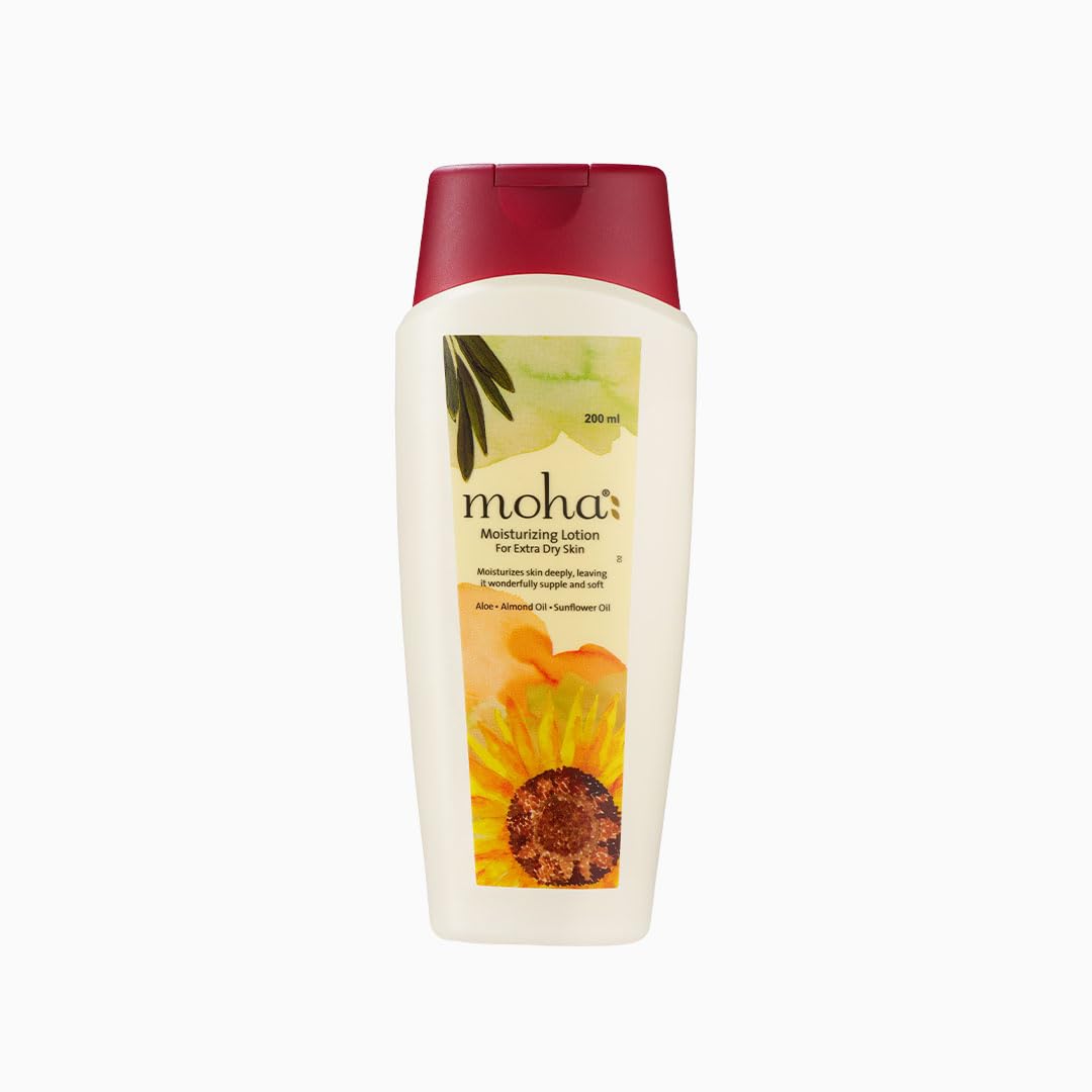 Deep Moisturizing Lotion for Extra Dry Skin - Aloe, Almond, Coconut & Olive Oil Enriched Face & Body Cream - 200ml Hydrating Skincare for Daily Use, After Sun Care & Winter Dryness Relief