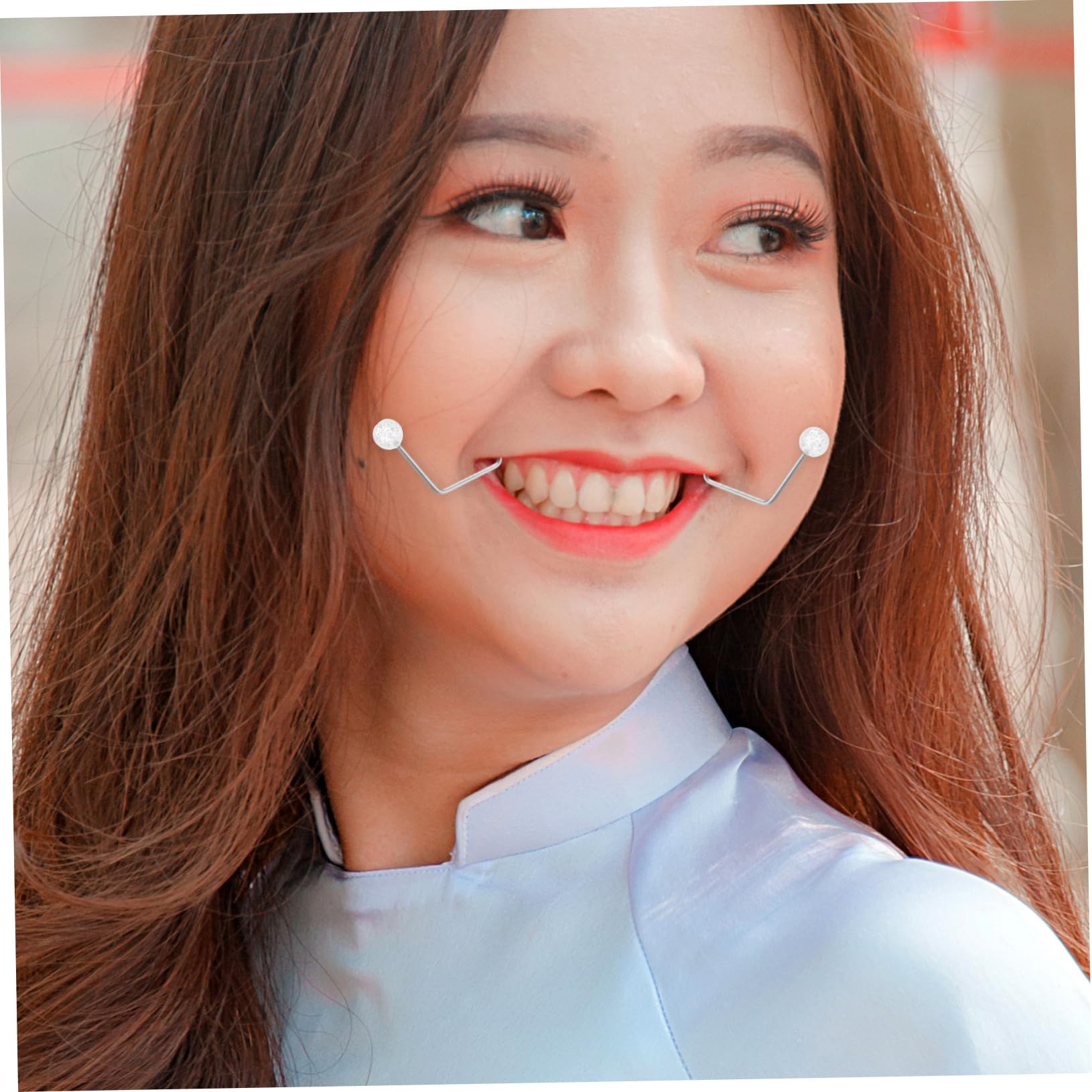 Stainless Steel Dimple Maker for Cheeks - Facial Dimple Trainer Tool with Easy-to-Use Design - Perfect for Natural-Looking Dimples & Beauty Enhancement
