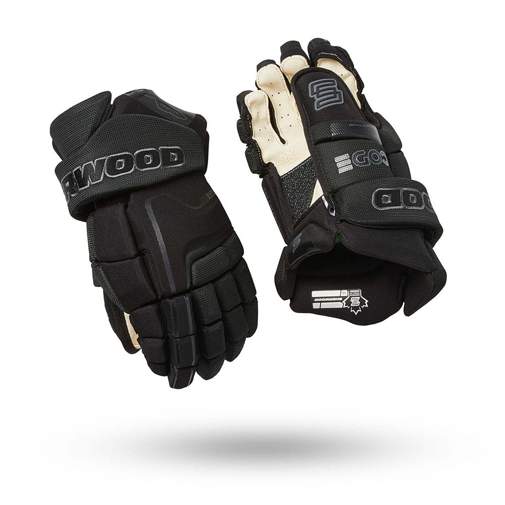 Sherwood CODE Encrypt Pro Senior Ice Hockey Gloves - Protective Hockey Gear for Players - Perfect for Games, Practice & Training Sessions