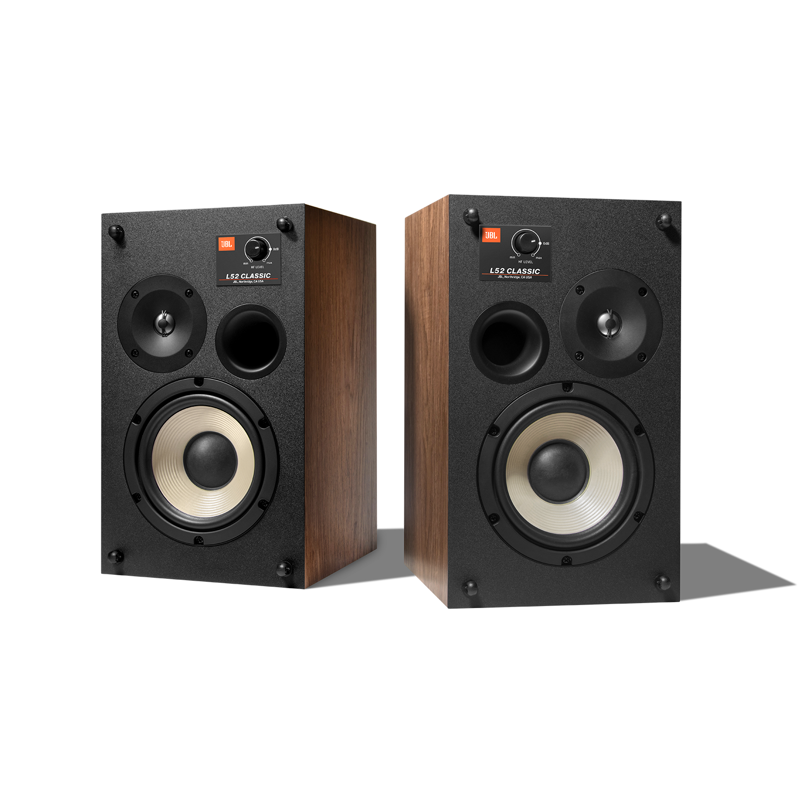 JBL L52 Classic 2-Way Bookshelf Speakers (Pair) - Premium Open Box Audio System for Home Theater, Music Listening & Studio Monitoring
