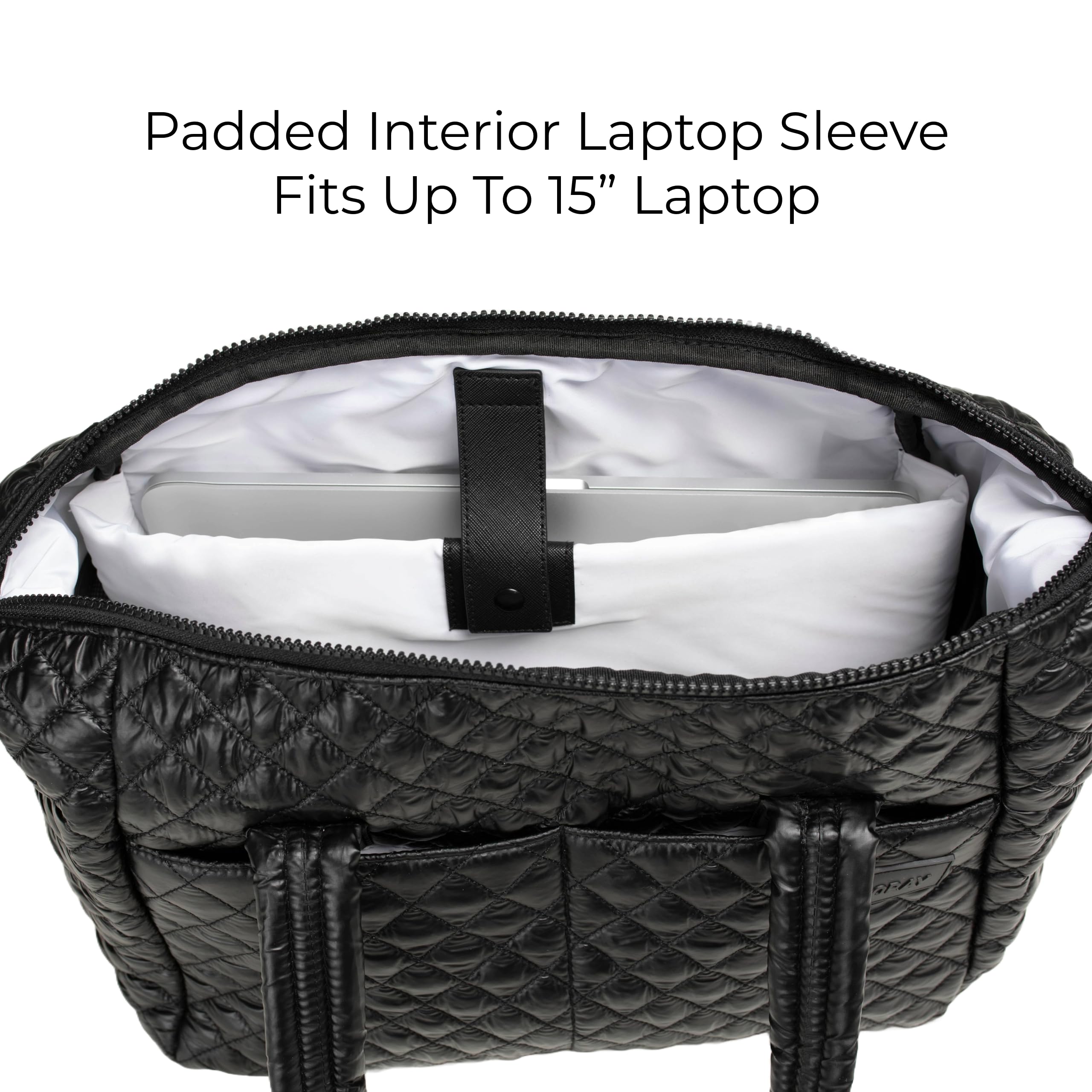 Vooray Alana Duffel Bag - Lightweight Travel & Gym Bag for Women & Men with Laptop Sleeve | Perfect for Weekender Trips, Sports, Hospital Visits & Everyday Use | Compact Carry-On for Overnight Stays & Work Commutes
